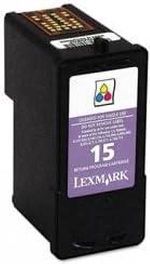 Lexmark #15 X2600/X2670 Color Return Program Ink Professional Grade Highest Quality Available New