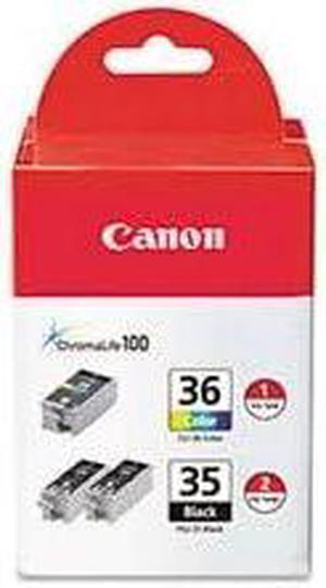 Canon CANON 1509B007 PGI-35 Black and CLI-36 Color Ink Tanks Value Pack