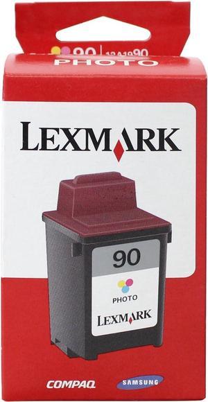 Lexmark 90 (12A1990) Photo OEM Genuine Inkjet/Ink Cartridge (450 Yield) (Stor...