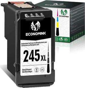 Economink 245XL Black Remanufactured Ink Cartridge Replacement for Canon PG-245XL CL-246XL 245 246 XL PG-243 243 for Pixma MX492 MX490 MG2520 MG2920 MG2522 MG2922 MG2525 MG3022 MG3020 IP2820 (1 Pack)