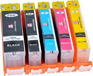 VineonTec 270XL 271XL 270 271 XL C A K E Ink Cartridges 5 Color, Work with Pixma MG5720 MG5721 MG5722 MG6820 MG6821 MG6822 MG7720 TS5020 TS6020 TS8020 TS9020 C A K E Printers