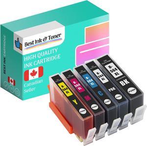 InkHouse Compatible 5 Pack Cartridge  564XL - BK, Photo Black,C, M, Y - Combo Pack -,for PhotoSmart Series 7510 7515 7520 7525 PhotoSmart Premium Series C309a C410a C410b C410e C309n C310a