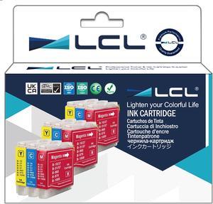 LCL Compatible for Brother LC-51 LC51 LC-51C LC51M LC51Y LC513PKS (9-Pack, 3Cyan 3Magenta 3Yellow) Ink Cartridge for Brother DCP-130C 135C 150C 153C 155C 157C 330C 350C 540CN 560CN 750CN 750CW 750CNU