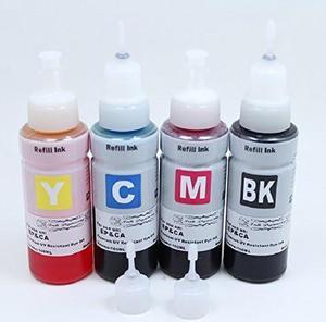 Ink Dynasty 4X 100ml Premium UV Resistant Photo Dye Ink Refill Kit for All Canon Refillable Printer Cartridge CIS CISS Black, Cyan, Magenta, Yellow Total 400ml