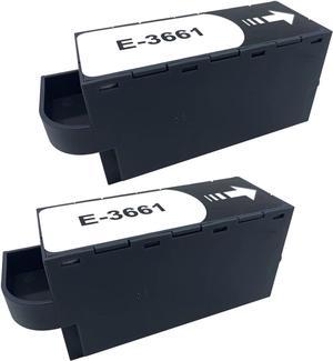 HEMEINY 2PK T3661 Ink Maintenance Box Compatible with XP-8500 XP-8505 XP-8600 XP8605 XP-15000 XP-6000 XP-6001 XP-6005 XP-6100 XP-6105 XP-970 Printers