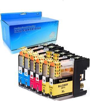 TengSheng Compatible Ink Cartridge Replacement for Brother LC 203XL LC 203 XL use with MFC-J480DW MFC-J880DW MFC-J4420DW MFC-J680DW MFC-J885DW Printer (2 Cyan, 2 Magenta, 2 Yellow, 6 Pack)