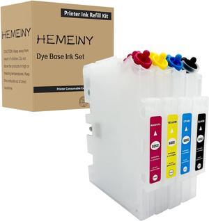 HEMEINY Empty Refillable Ink Cartridges Compatible with Sublijet Virtuoso Sawgrass SG500 and SG1000 Printer, with One Time Chips