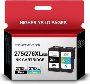 275XL 276XL Ink Cartridge for Canon Ink 275 and 276 Printer Ink PG-275 CL-276 XL Combo Pack to Canon PIXMA TS3522 TR4720 TS3520 TS3500 TR4700 TS3500 Series Printers