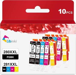 Ubinki 280XL 281XL Combo Ink Cartridge 10 Pack