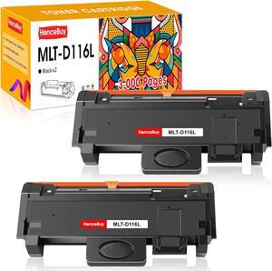 HenceBuy Compatible MLT-D116L Toner Cartridge Replacement for Samsung MLTD116L D116L 116L Black Use with Samsung SL-M2625D SL-M2675F SL-M2825DW SL-M2835DW SL-M2875DW SL-M2885FW Printer (Black,2-Pack)