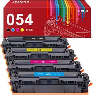 054 054H Compatible Toner Cartridge Replacement for Canon 054 054H CRG-054 Toner Cartridge Set for imageCLASS MF641Cw MF644Cdw MF642Cdw LBP622Cdw MF640C LBP620 Printer Black Cyan Magenta Yellow