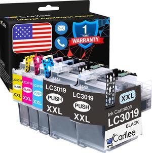 Cartlee 5 Compatible Ink Cartridges Replacement for Brother LC3019 XXL Super High Yield for MFC-J5330DW MFC-J6530DW MFC-J6730DW MFC-J6930DW Printer LC 3019XXL (2 Black, 1 Cyan, 1 Magenta, 1 Yellow)