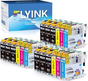 FLYINK 18 Pack LC103 Compatible Ink Cartridge Replacement for Brother LC103 LC101 103 101 Work with MFC-J870DW MFC-J450DW MFC-J6920DW MFC-J470DW MFC-J6520DW Printers