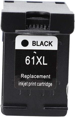 Remanufactured Ink Cartridges Replacement Inkjet Ink Cartridges Printer Refillable Ink Cartridge Fit  61 XL Officejet 2620 4639 Deskjet 1000 1050 2000 Printer(Black)