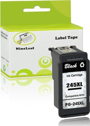 Nineleaf Remanufactured High Yield Ink Cartridge Compatible for Canon PG-245XL PG-245 245XL 245 XL use for Pixma MX492 MG2522 MG2922 MG2920 MG2520 MG2420 MX490 Printers with Ink Level Chip