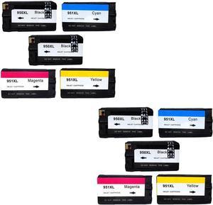 Colour-store 10pack 950XL 951XL Ink Cartridge Replacements with Updated Chips Compatible with HP Officejet Pro 8600 8610 8620 8630 8640 8660 8615 8625 251dw 276dw Series Printer