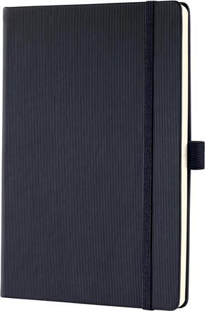 Sigel CO122 Notebook CONCEPTUM®, Black, Hardcover, Lined, Approx. A5, with numerous Features