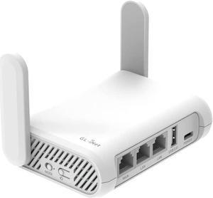 GL.iNet GL-X3000 (Spitz AX) 5G NR AX3000 Cellular Gateway Router, Wi-Fi 6,  Multi-WAN, & Detachable Antennas, Dual-SIM, OpenVPN & WireGuard, OpenWrt