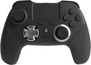 PS4 Scuffed Controller,Modded Dual Vibration PS4 Elite Game Controller with Back Paddles for PS4/PS3