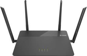 D-Link WiFi Smart Router AC1900 Wireless Dual Band MU-MIMO Powerful Dual Core Processor Fast Gaming & 4K Streaming Reliable Coverage (DIR-878), Black
