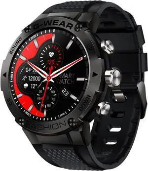 Smart Watches for Men Activity Fitness Tracker Smartwatch with Bluetooth Call Blood Pressure Heart Rate SpO2 Sleep Monitor Pedometer Waterproof Sport Watches Compatible with Android iOS Phone