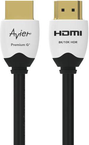 Avier PREMIUM G+ True 8K Ultra High Speed HDMI Cable 1M