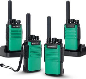 Retevis RT22 Two Way Radio Long Range Rechargeable,Portable 2 Way  Radio,Handsfree Walkie Talkie for Adults Cruises Hiking (4 Pack)