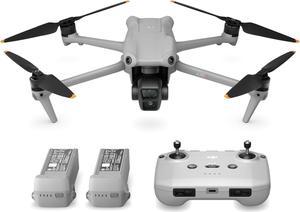 DJI Air3 HD Dual Camera Aerial Drone, Telephoto 30x Night Vision Lens, Omnidirectional Obstacle Avoidance Sensing System, 3 Batteries