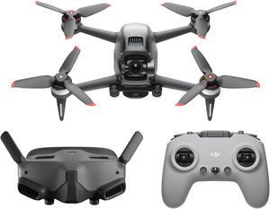 DJI FPV Crossover Drone, Immersive Flight Experience, 4K 60FPS Ultra Wide 150° FOV, 10km HD Low Latency Video Transmission, 1 Battery Discovery Packages