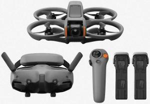 DJI Avata2 Crossover Drone Flight Package, Immersive Flight Glasses, HD Smart Camera, 3 Batteries