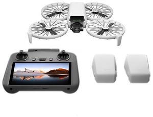 DJI Flip AI Intelligent HD Aerial Drone,with 4KUHD Camera, 44,000 ft/13km Video Transmission, 30 Minutes Endurance, Easy to CarryWeight 249g, Remote control with screen 3 Batteries