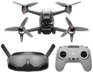 DJI FPV Crossover Drone, Immersive Flight Experience, 4K 60FPS Ultra Wide 150° FOV, 10km HD Low Latency Video Transmission, 1 Battery Discovery Packages