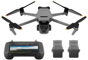 DJI Mavic 3 Pro Master Edition Aerial Photography Drone, featuring a 45-minute ultra-long battery life, 15-kilometer high-definition mapping capability, and equipped with an RC Pro remote controller w