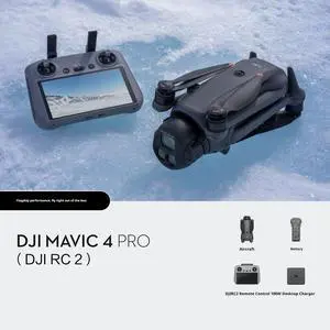 DJI Mavic4Pro Ultra-high-definition aerial photography drone, 100-megapixel 4/3 COMS Hasselblad camera, triple-camera flagship 360-degree rotating gimbal, 51 minutes of battery life, 3 Batteries