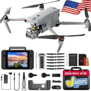 Autel EVO MAX 4T V2 Visiable/Zoom/Thermal/L-aser 4 Cameras in One Drone 50MP&1/1.28" CMOS 8K Camera 1-160x Super Zoom 640×512 Thermal Resolution 16.43737 ft L-aser Range A-Mesh 1.0 2 Batteries Autel EVO MAX 4T V2 Visiable/Zoom/Thermal/L-aser 4 Cameras in One Drone 50MP&1/1.28" CMOS 8K Camera 1-160x Super Zoom 640×512 Thermal Resolution 16.43737 ft L-aser Range A-Mesh 1.0 2 Batteries
