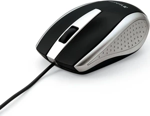 Corded Notebook Optical Mouse, USB, Precision Scroll Wheel, Silver | Optical technology with precision scroll wheel and USB-A connection for notebooks, ultrabooks and desktops Corded Notebook Optical Mouse, USB, Precision Scroll Wheel, Silver | Optical technology with precision scroll wheel and USB-A connection for notebooks, ultrabooks and desktops