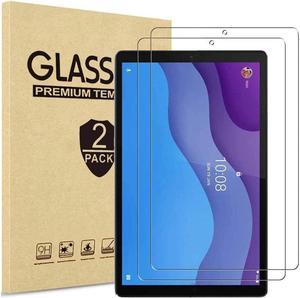 [2-Pack] Screen Protector for Lenovo Tab M10 HD Case 2nd Gen 10.1 Inch 2020 TB-X306 TB-X306F TB-X306X Tempered Glass Screen Protector Film, S Pen Compatible, Anti-Fingerprint, Anti-Scratch