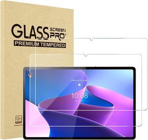 [2-Pack] Screen Protector for Lenovo Tab P12 Pro 12.6 Inch 2021 TB-Q706F / TB-Q706Z Tempered Glass Screen Protector Film, S Pen Compatible, Anti-Fingerprint, Anti-Scratch