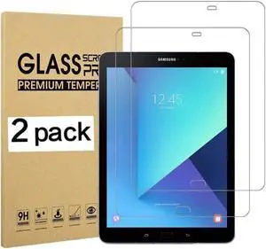 BONAEVER [2-Pack] Screen Protector for Samsung Galaxy Tab S2 8.0 inch 2015 SM-T710 T715 T713 T719 Tempered Glass Screen Protector Film S-Pen CompatibleScratch Resi Standant