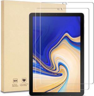 BONAEVER [2-Pack] Screen Protector for Samsung Galaxy Tab S4 10.5 inch 2018 SM-T830/SM-T835/SM-T837 Tempered Glass Screen Protector Film S-Pen CompatibleScratch Resi Standant