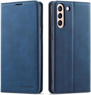 BONAEVER For Samsung Galaxy S21 FE 5G  A52 4G Case Premium PU Leather Cover TPU Bumper with Card Holder Stand andidden Magnetic Shockproof Flip Wallet Case for Galaxy S21 FE 5G 64 inch
