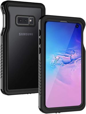 BONAEVER For Samsung Galaxy S10e Case IP68 Waterproof Du Standproof Shockproof Case with Built-in Screen Protector Sealed Underwater Protective Clear Cover for Samsung S10e