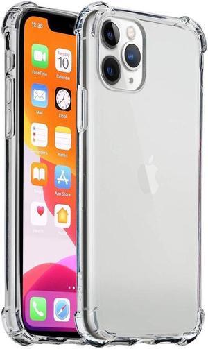 BONAEVER For iPhone 11 Pro Case Soft Slim Cry Standal TPU Clear Case Thin Anti-Scratch & Reinforced Corners Cover Shock Absorption Protective hard cover fit designed for iPhone 11 Pro 5.8 Inch