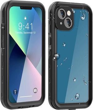 BONAEVER For iPhone 13 Mini Waterproof Case Shockproof Underwater IP68 Case with Builtin Screen Protector Rugged Protective Cover for iPhone 13 Mini 54 inch