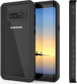 BONAEVER For Samsung Galaxy Note 8 Phone Case IP68 Waterproof Du Standproof Shockproof Case with Built-in Screen Protector Underwater Protective Clear Cover