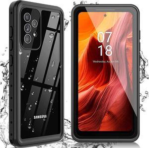 BONAEVER For Samsung Galaxy A52 Case Waterproof Built-in Screen Protector Protective Shockproof IP68 Waterproof Clear Cover for Galaxy A52 4G/5G 6.5 inch