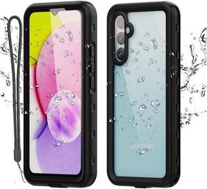 BONAEVER Compatible for Samsung Galaxy A34 5G Case Waterproof Built-in HD Clear Screen Protector 360 Degree Full Shockproof Bumper Professional Waterproof Case Cover for Galaxy A34 5G 2023