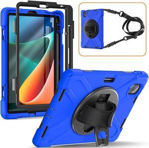 BONAEVER Case for Xiaomi Mi Pad 5  MiPad 5 Pro 11 inch 2021 Shockproof Cover with S Pen Holder Hand Strap  Stand and Shoulder Strap