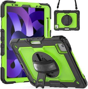 BONAEVER Case for iPad Pro 11 inch 2022 2021 2020 2018 iPad Air 5 Air 4 10.9 2022 2020 Protective Cover with Screen Protector Pencil Holder with Hand Strap