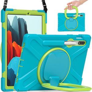 BONAEVER Case for Samsung Galaxy Tab S7 11 Inch 2020 Shockproof Cover with Pen Holder Stand and Shoulder Strap for Samsung Tab S7 11 Inch 2020 SM-T870 SM-T875 SM-T876